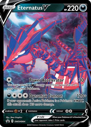 Eternatus V - SWSH064 (SWSH064) [SWSH: Sword & Shield Promo Cards] Holofoil