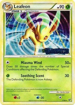 Leafeon - 17/90 (Prerelease) (17) [HGSS Promos] Holofoil