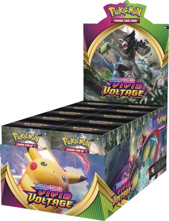 Pokemon Vivid Voltage Build & Battle Box Display