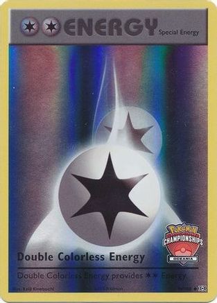 Double Colorless Energy - 90/108 (Oceania Championships) (90) [League & Championship Cards] Reverse Holofoil