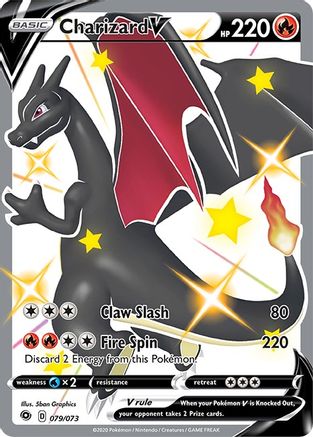 Charizard V (Secret) (79) [Champion's Path] Holofoil
