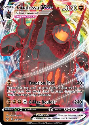 Coalossal VMAX (99) [SWSH04: Vivid Voltage] Holofoil