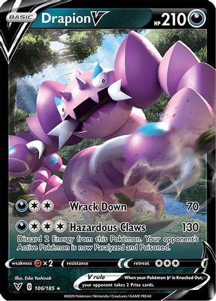 Drapion V (106) [SWSH04: Vivid Voltage] Holofoil