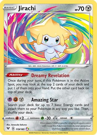 Jirachi (119) [SWSH04: Vivid Voltage] Holofoil
