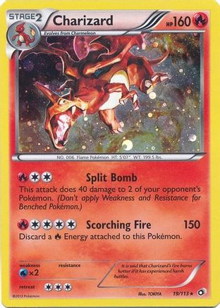 Charizard - 19/113 (Cosmos Holo) (19) [Miscellaneous Cards & Products] Holofoil
