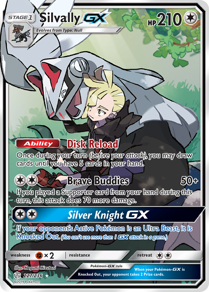 Silvally GX (Full Art) (227) [SM - Cosmic Eclipse] Holofoil