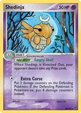 Shedinja - 14/107 (14) [Deck Exclusives]
