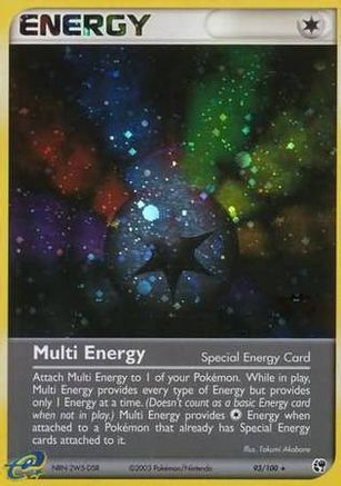 Multi Energy (Special) 93/100 (League Promo) (93) [League & Championship Cards] Holofoil