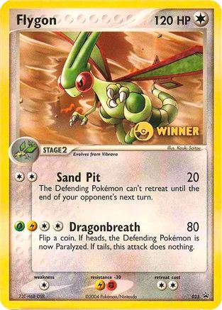Flygon - 025 (e-League) [Winner] (25) [Nintendo Promos]