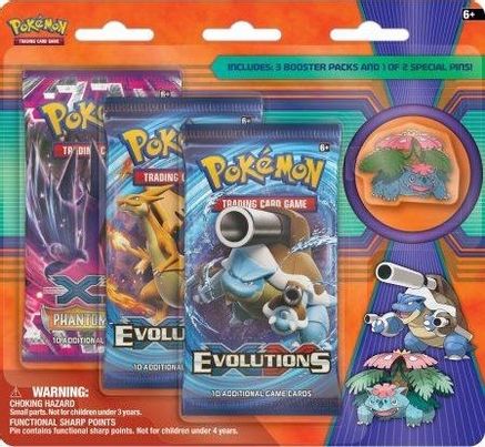 Pokemon XY - Evolutions Pin Collection [Mega Venusaur]