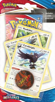 Pokemon Battle Styles Premium Checklane Blister [Corviknight]