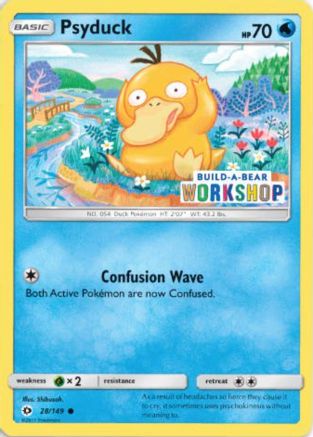 Psyduck - 28/149 (Build-A-Bear Workshop Exclusive) (28) [Miscellaneous Cards & Products]