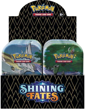 Pokemon Shining Fates Mini Tin Display