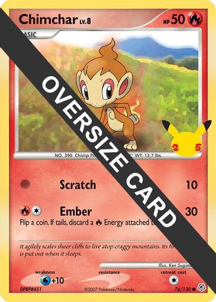 Chimchar (76) [First Partner Pack]