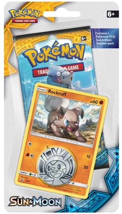 Pokemon Sun & Moon Single Blister Pack [Rockruff]