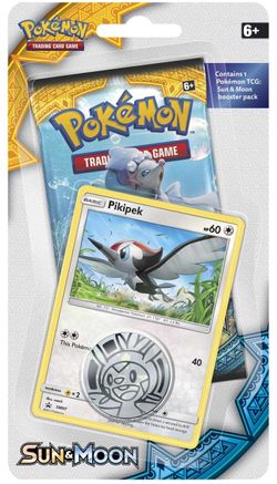 Pokemon Sun & Moon Single Blister Pack [Pikipek]