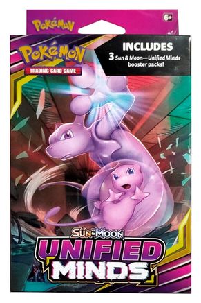 Pokemon Unified Minds 3 Pack Hanger Box