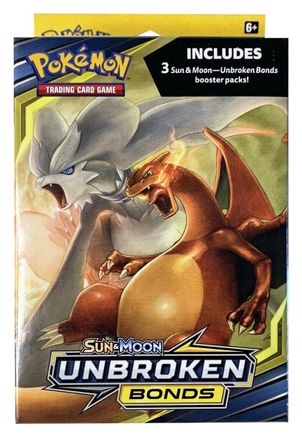 Pokemon Unbroken Bonds 3 Pack Hanger Box