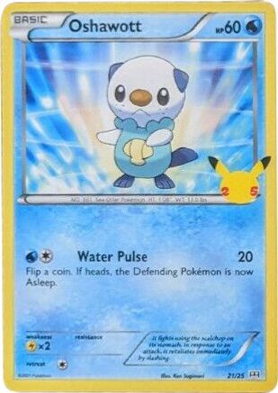 Oshawott - 21/25 (21) [McDonald's 25th Anniversary Promos]