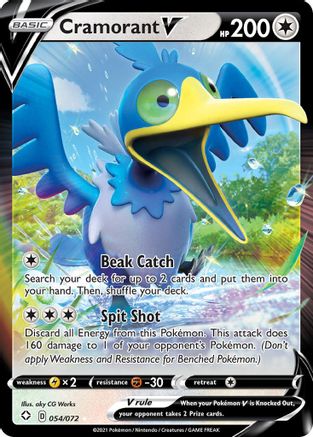 Cramorant V (54) [Shining Fates] Holofoil