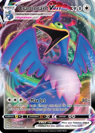 Cramorant VMAX (55) [Shining Fates] Holofoil
