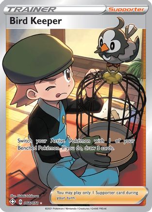 Bird Keeper (Full Art) (66) [Shining Fates] Holofoil