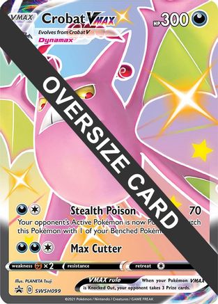 Crobat VMAX - SWSH099 (SWSH099) [Jumbo Cards] Holofoil