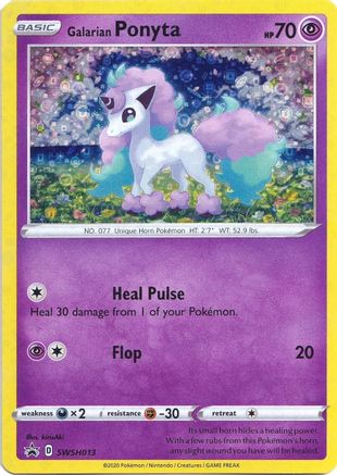 Galarian Ponyta - SWSH013 (General Mills Promo) (SWSH013) [Miscellaneous Cards & Products] Holofoil