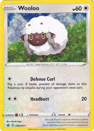 Wooloo - SWSH011 (General Mills) (SWSH011) [Miscellaneous Cards & Products] Holofoil