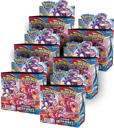 Pokemon Battle Styles Booster Box Case