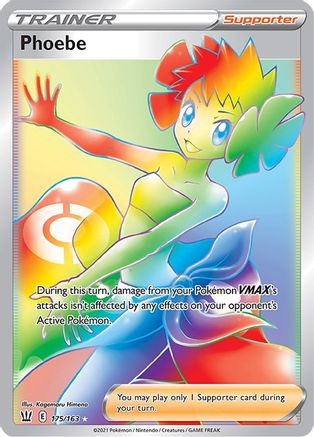 Phoebe (Secret) (175) [SWSH05: Battle Styles] Holofoil