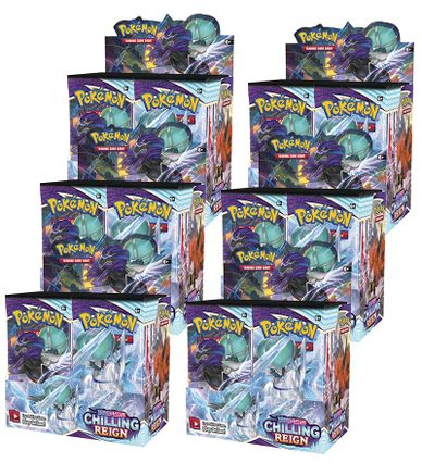 Pokemon Chilling Reign Booster Box Case