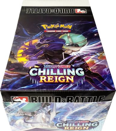 Pokemon Chilling Reign Build & Battle Box Display