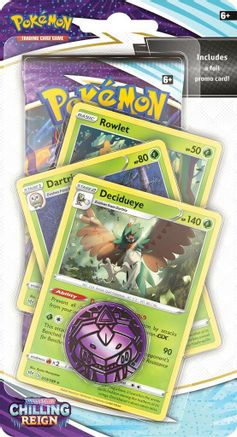 Pokemon Chilling Reign Premium Checklane Blister [Decidueye]