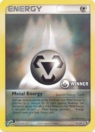 Metal Energy (Special) - 94/109 [Winner] (94) [League & Championship Cards] Holofoil