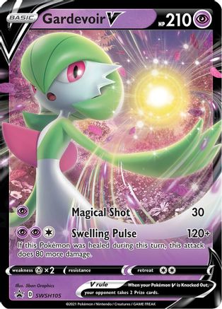 Gardevoir V - SWSH105 (SWSH105) [SWSH: Sword & Shield Promo Cards] Holofoil