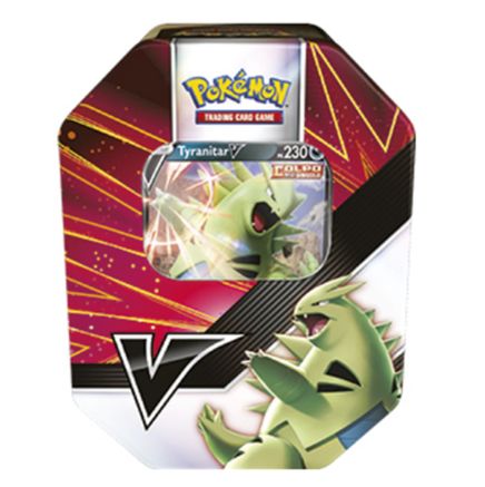 Pokemon V Strikers Tin [Tyranitar V] (International Version)