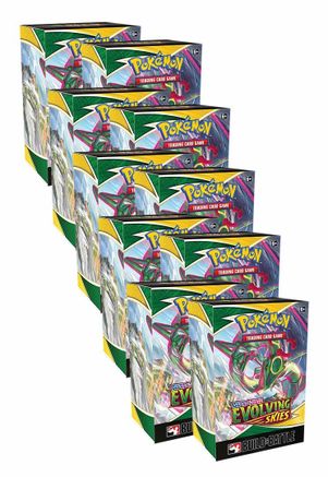 Pokemon Evolving Skies Build & Battle Box Display