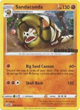 Sandaconda - 082/163 (Gamestop Exclusive) (82) [Miscellaneous Cards & Products] Holofoil