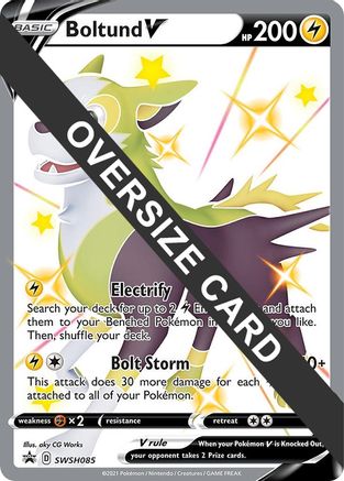 Boltund V - SWSH085 (SWSH085) [Jumbo Cards] Holofoil