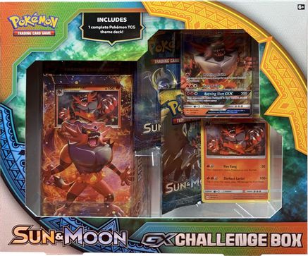 Pokemon Sun & Moon GX Challenge Box [Incineroar]