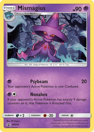 Mismagius - SM245 (SM245) [SM Promos]