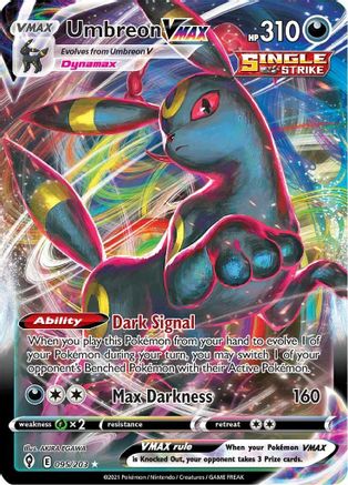 Umbreon VMAX (95) [SWSH07: Evolving Skies] Holofoil