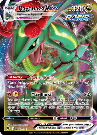 Rayquaza VMAX (111) [SWSH07: Evolving Skies] Holofoil