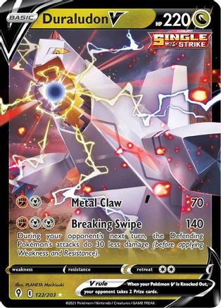 Duraludon V (122) [SWSH07: Evolving Skies] Holofoil