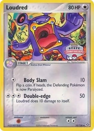 Loudred 35/106 (State Championships) (35) [League & Championship Cards]