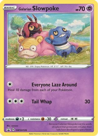 Galarian Slowpoke - SWSH126 (SWSH126) [SWSH: Sword & Shield Promo Cards] Holofoil