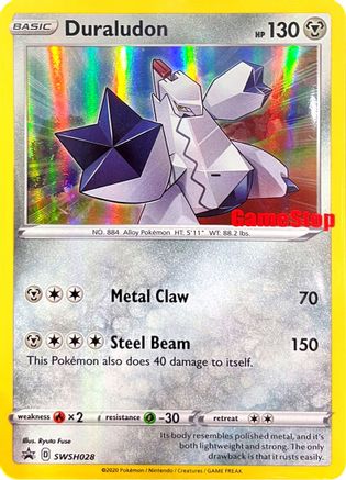 Duraludon - SWSH028 (Gamestop Exclusive) (SWSH028) [Miscellaneous Cards & Products] Holofoil