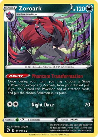 Zoroark - 103/203 (103) [Deck Exclusives]