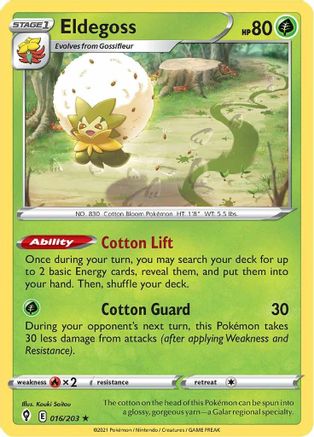 Eldegoss - 016/203 (16) [Deck Exclusives]